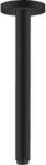 HANSGROHE Brat dus fix Hansgrohe S, montaj pe tavan, 30 cm, negru mat (27389670)