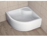 Radaway Cadita dus semirotunda Radaway Indos A 90x90 cm, cu panou inclus (SIA9090-01)