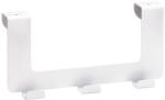 Bemeta White Cuier baie cu 3 brate, fixare pe usa, alb (101106224)