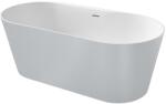 Roca Cada freestanding ovala Roca Raina compozit 159x79 cm, alb (pearl) (A2484660P0)