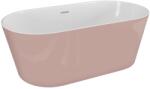 SPATIO Cada freestanding ovala Spatio Uzo acril 160x80 cm, roz (CPC-00438)