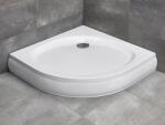 Radaway Cadita dus semirotunda Radaway Patmos A 100x100 cm, cu panou inclus (4s11155-03)