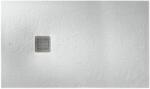 Roca Cadita dus dreptunghiulara compozit Roca Terran Superslim 180x70 cm, alb inchis (off white) (AP017082BC01090)