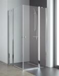 Radaway Cabina dus dreptunghiulara cu usi batante Radaway Eos II KDD 90x80 cm (3799461-01L/3799460-01R)