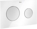 Roca Duplo PL10 Clapeta de actionare dual flush, alb/crom (A890089005)