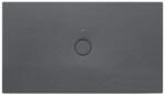 Roca Cadita dus dreptunghiulara ceramica Roca Cratos Superslim 140x80 cm, antracit (onix) (A3740L4640)