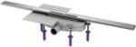 KESSEL Rigola dus Kessel Linearis Infinity 60 cu clapeta Megastop si sita par, 80 cm, crom mat (45300.08)
