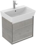 Ideal Standard Connect Air Masca lavoar baie cu sertar 44x40 cm, gri (tip lemn)/alb mat (e0842ps)