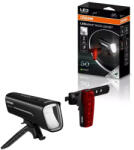 OSRAM Automotive LED lámpa , lámpa szett , kerékpár lámpa , biciklilámpa , 2 db-os csomag , hideg fehér , USB , OSRAM LEDBL101 (LEDBL101 SET)