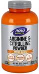 NOW NOW Arginine & Citrulline, Powder - 340 grams