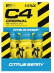 Cellucor C4 Original Pre-Workout Shot, Citrus Berry - 12 x 60 ml