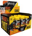 Warrior Rage Energy Shot, Tropical Sourz - 12 x 60 ml
