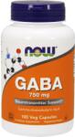 NOW NOW GABA, 750mg - 100 vcaps