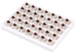 Keychron Gateron Cap Milky Brown switch set (35db)