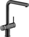 Nobili Baterie de bucatarie Nobili Sorgente Frizza LV0K117/EFRBM, apa filtrata, apa carbogazoasa, conectivitate WiFi, Negru Mat (LV0K117/EFRBM)