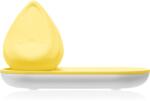 Biird Evii vibrator cu suport de încărcare Yellow 7 cm Vibrator