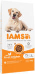 Iams 12kg IAMS Advanced Nutrition Senior Large Dog csirke száraz kutyatáp 10+2 ingyen