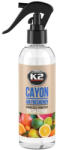 K2 Cayon Odorizant Cu Pulverizator Fresh White Flowers 250ML M117FC (M117FC)