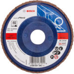 Bosch EXPERT X551 legyezőtárcsa fémhez, egyenes, műanyag alátéttányér, Zirkon 115mm, G40 (2608607361)