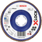 Bosch EXPERT Metal X551 X-Lock legyezőtárcsa 125mm, 22, 23 G60 sarokcsiszolókhoz (2608619816)