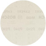Bosch EXPERT M480 csiszolóháló excentercsiszolókhoz 125 mm, G240, 5 db keményfa, festék (2608900677)
