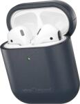 AlzaGuard Genuine Leather AirPods (1. / 2. gen. ) kék tok (AGD-ACL6L)
