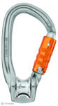 Petzl ROLLCLIP Z TRIACT LOCK karabiner integrált csigával, szürke