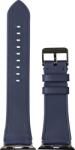 AlzaGuard Genuine Leather Band Apple Watch-hoz 38/40/41/42mm - kék (AGD-AW38-GL001L)
