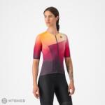 Castelli FREE SPEED 3 W RACE TOP női mez, nadálytő/világos narancs (S)