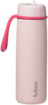 b.box Termosz + szívószál - 690 ml, pink paradise