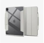 Spigen ACS07014 Tok - Apple iPad Pro 13 (2024), Oldalra Nyíló, Aktív Flip, Szürke
