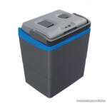 Crivit CEK 29 B5 CoolBox ECO Hálózati / autós elektromos hűtőtáska fűtés funkcióval, 29 literes, szürke / sötétkék