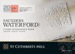 St Cuthberts Mill Saunders Waterford HP+ Vázlatfüzet 20 51 x 36 cm 300 g White (T45930001011M)