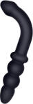 NMC Silicone Double Headed Plug 16.5cm Black Dildo