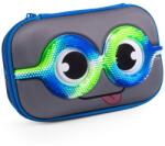 ZIPIT Penar cu fermoar, Zipit, Sensory Storage Box, Green Eyes Penar