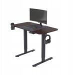 JAN NOWAK Kis Íróasztal Állómunkához Elektromos Egon Dió-Fekete (1376)