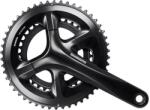 Shimano 105 FC-RS510 integrált tengelyes országúti hajtómű, 2x11s, 36-52T, 165 mm, BB nélkül, fekete