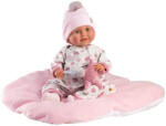 Llorens Llorens: Heidi 42cm-es síró baba cumival és puha párnával (74132) - jatekshop