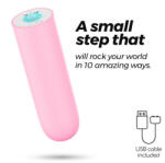 Crushious Bullet vibrátor Crushious - Quackers, rózsaszín