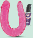 Crushious Dupla dildó Crushious - Deep Diver, rózsaszín