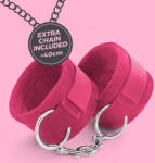 Crushious - Tough Love billincs csuklóra, 40 cm-es lánccal, rózsaszín