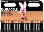 Duracell 12x Aaa R3 R03 LR3 Alkáli Elem Eredeti Duracell (AAA LR03)