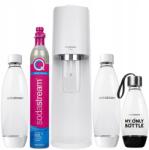 SodaStream Vízkarbonizáló Készülék Sodastream Terra Fehér 3 Palack Patron (soda stream zestaw 2 butelki białe + MOB)