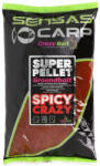 SENSAS Super Pellet Spicy Crazy Etetőanyag 1kg (43834)