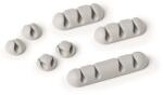 Durable Kábelrendező tappancs öntapadó Durable CAVOLINE Clip mix szürke (DB504110)