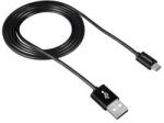 CANYON USB kábel USB 2.0-microUSB 1m Canyon UM-1 fekete (CAUSBM1B)