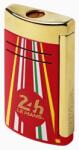 S.T. Dupont Le Mans MaxiJet szúrólánggal égő szivaröngyújtó - Limitált kiadás piros és arany (020090)