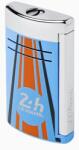 S.T. Dupont Le Mans MaxiJet szúrólánggal égő szivaröngyújtó - Limitált kiadás kék és króm (020089)