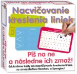Dohány Oktatójáték törölhető tábla vonalak, számok és betűk 16db