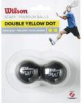 Wilson Staff Squash 2 Ball Dbl Yel Dot